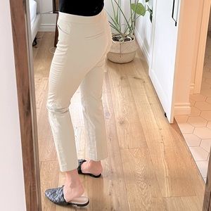 Chaiken and Capone biege cropped pant size 2